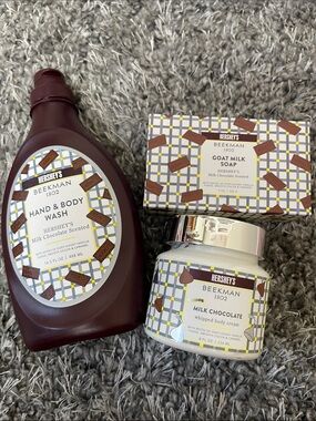 Beekman 1802 x Hershey’s wash, soap and whipped body cream lot NEW & Sealed